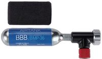 BBB Cycling EasyAir Mini Bike Pump - CO2 Cartridge - Black - BMP-34