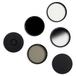 Urth Kit de filtres d'objectif 77mm UV, CPL, ND64, ND8 Gradué Doux Plus+