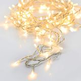 Zarivy Multifunctionele lichtketting op batterijen met 24 warmwitte leds. Transparante kabel, ideaal voor het decoreren van elke kamer. Totale afmetingen: 2,30 m, perfect voor een stijlvolle sfeer.