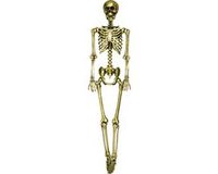 FIESTAS GUIRCA, S.L. FIESTAS GUIRCA Gouden hangend skelet 90 cm