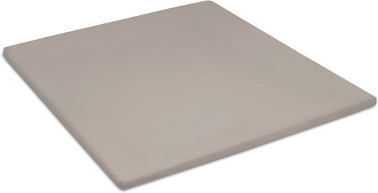 Cinderella Topper Hoeslaken Satijn - 160x200 cm - Taupe