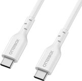 OtterBox 3A USB-C naar USB-C Kabel 60W Fast Charge 1M Wit