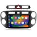 Awesafe VW Tiguan 5N 1NF 2007-2016 Autoradio Android 13 128GB 8-kern met 4G SIM, CarPlay, Android Auto, DAB+, GPS