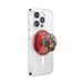 PopSockets Ronde telefoongreep compatibel met MagSafe, inclusief adapterring, telefoonhouder, compatibel met draadloos opladen, Deadpool x Wolverine - Deadpool & Wolverine