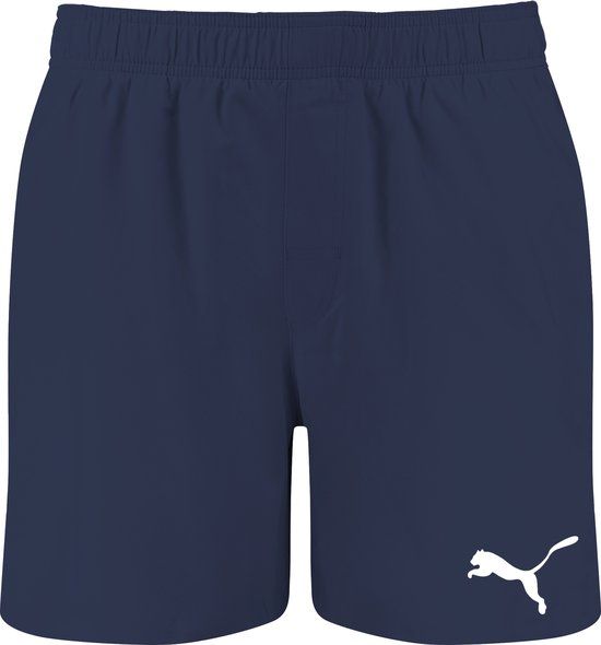 PUMA Men's Mid Swim Shorts - Dark Blue - Size XS