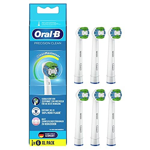 Oral-B Precision Clean opzetborstels met CleanMaximiser-borstels, 6 stuks