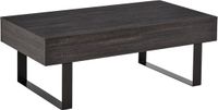 Homcom Salontafel met Lade, Donkergrijs, 110 x 60 x 40 cm