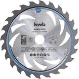 kwb cirkelzaagblad 165 x 20 mm, 24 tands