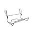 Louis Moulin Essentis Bloembakhouder, draad, Ø 14 cm, zwart, bevestiging voor balkon, leuning, epoxystaal, UV-gel