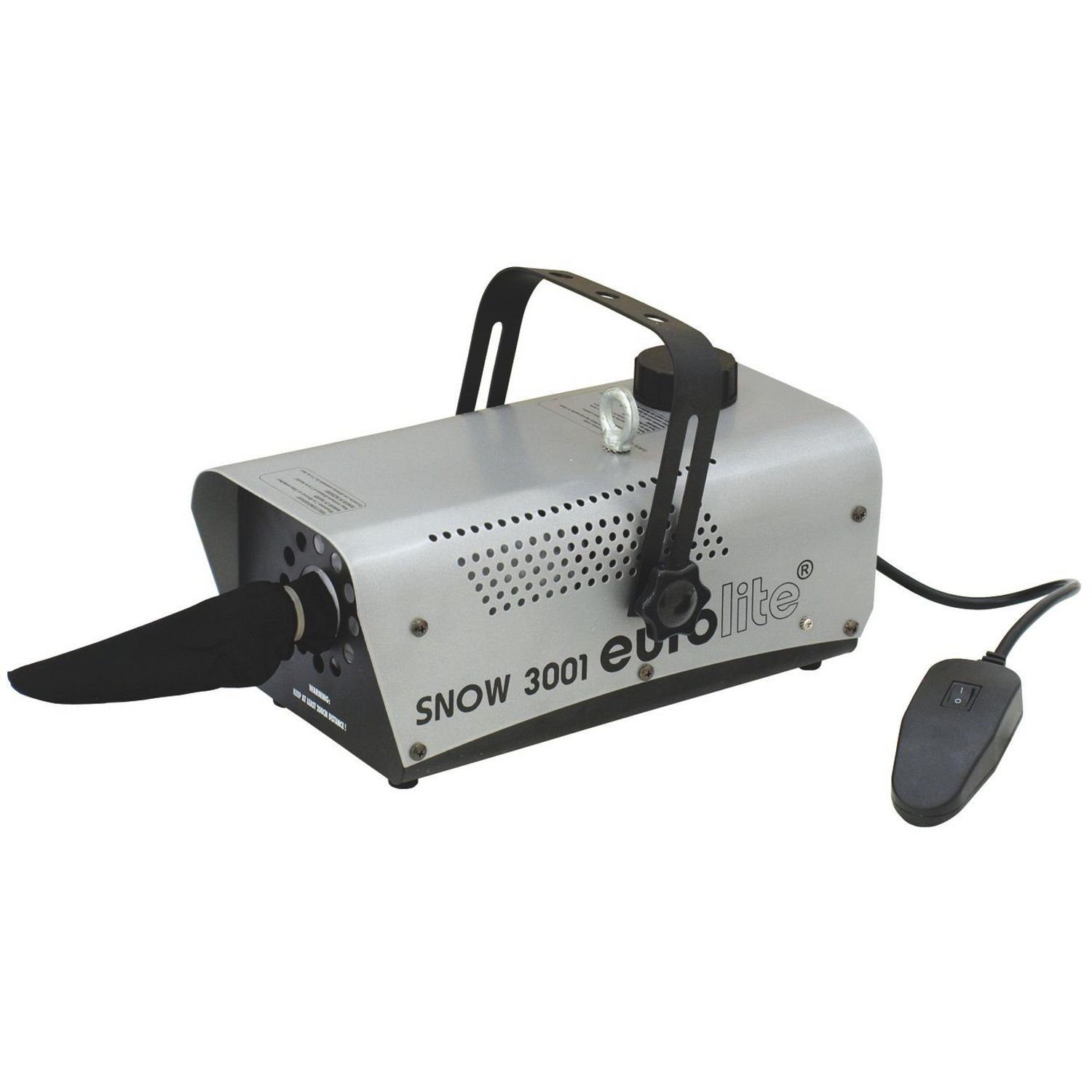 EUROLITE Snow 3001 Sneeuwmachine | Incl. bevestigingsbeugel, Incl. afstandsbediening