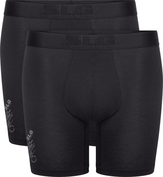 Sloggi Base Soft Short C2P Heren Onderbroek - Zwart (Set van 2)