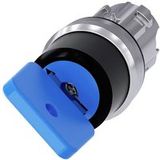 Siemens 3SU10504GF210AA0 3SU1050-4GF21-0AA0 Interrupteur à clé 2x arrêt/marche 1 x 90 ° IP66, IP67, IP69/IP69K 1 pièce(s)