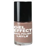 Layla Cosmetics Gel Effect nagellak - beige evolutie, per stuk verpakt (1 x 0,01 l)