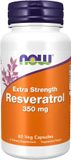 NOW Foods Resveratrol 350mg - 60 v-capsules