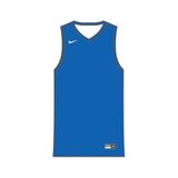 NIKE Mens Team25 Basketball Stock Reversible Jersey - Royal Blue