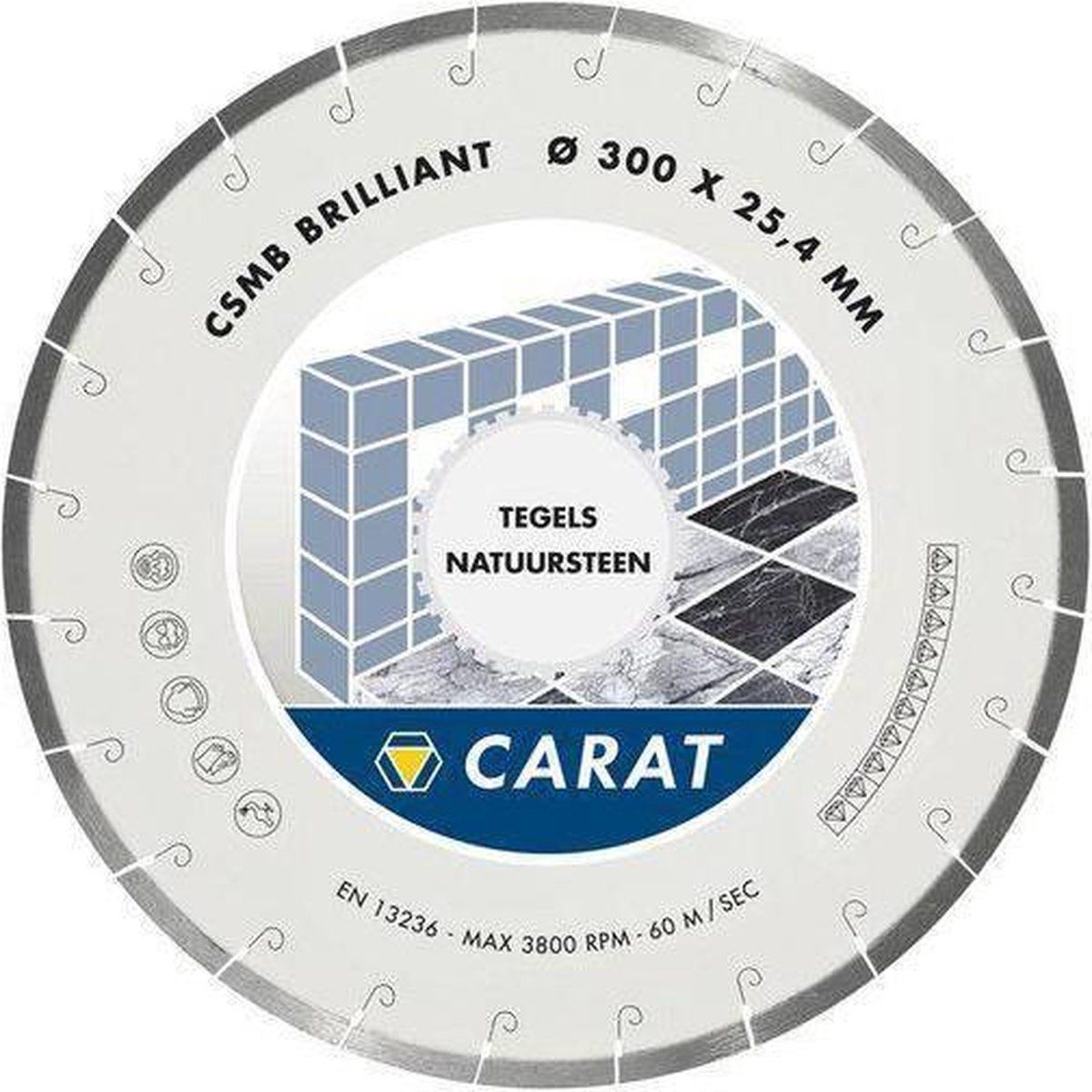 Carat Diamantzaag Csmb Brilliant - 8714452108727