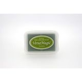 Tsukinko Versamagic Krijtstempelkussen, theebladen, synthetisch materiaal, groen 9,9 x 6,6 x 1,8 cm