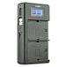 Jupio Chargeur USB Duo avec écran LCD pour Sony NP-F550, NP-F750, NP-F960, NP-F970 - Avec fonction Powerbank