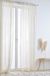 Jotex Ellen Multifunctioneel gordijn, hoogwaardige semi-transparante linnen gordijnen voor de woonkamer (set van 2) - linnen beige, 250 cm