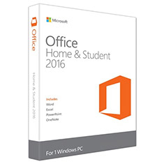 Microsoft Office Home &amp; Student 2016, NL