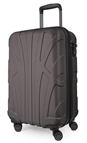 Suitline - Cabinekoffer - 55 cm - 38 liter - ABS - Titanium