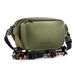 K&F CONCEPT 2-in-1 Schouder Tas Dagelijks & Multifunctionele Fotografie Crossbody Camera DSLR Rugzak Draagbare Tas Groen