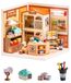 StarTech Dierenwinkel Miniatuur poppenhuis bouwpakket - Dieren thema - 89 onderdelen - Schaal 1:24 - Kunststof - Vanaf 14 jaar