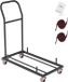 Vevor Robuuste Klapstoeltrolley, Zwart, 100 x 51 x 109 cm