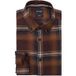 OLYMP Casual Regular Fit Overhemd bordeaux, Ruit