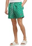 Urban Classics Pattern Zwemshorts Heren L Groen