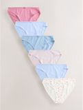 Next Dames Slip 100% Katoen Hoge Taille Roze 7 Stuks