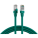 Patchkabel RJ45 Patchkabel Cat.5e SF/UTP PUR, RAL6018 grün 0,5m - 1 VPE = 350 Stück