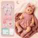 Lifelike Reborn Baby Doll - 43 cm avec deux tenues