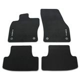 Volkswagen 2GC061270WGK textielvloermatten premium velours vloermatten 4 x stoffen matten, voor VW T-ROC Cabrio, grijs