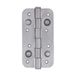 Jdel Veiligheidsscharnier voor deur zonder rand, ronde rand 12 nikkel, 150 x 80