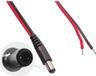 BKL Electronic Laagspannings-aansluitkabel Laagspanningsstekker - Open kabeleinde 5.50 mm 2.10 mm 2.00 m 1 stuk(s)