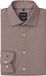 OLYMP 24/7 Luxor modern fit chemise - tricot - dessin marron - Repassage facile - Tour de cou : 41 (taille UE : L)