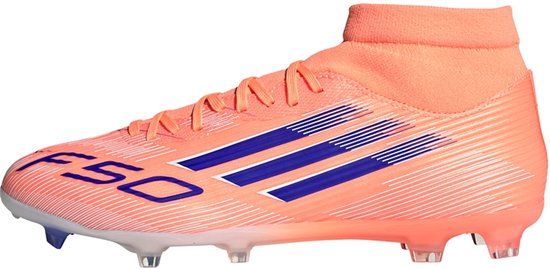 adidas Performance F50 League Mid Firm/Multi-Ground Voetbalschoenen - Unisex - Oranje