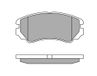 MEYLE Bremsbelagsatz, Scheibenbremse 0252389116/W Vorderachse | Compatibel met: HYUNDAI COUPE II, ELANTRA III, SONATA IV, SONATA V, TUCSON, KIA MAGENTIS I, MAGENTIS II, SOUL I