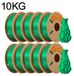 PLA-filament voor 3D-printers - Standaard PLA 1,75 mm - Weinig krimp - Geschikt voor FDM 3D-printers en 3D-pennen - Verstrengelingsvrij opgerold - 10 kg, vert