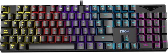 Krom NXKROMKASIC Mechanisch Gaming Toetsenbord Zwart