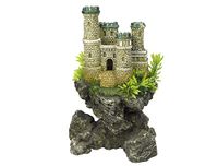Nobby Aqua Ornaments kasteel met planten