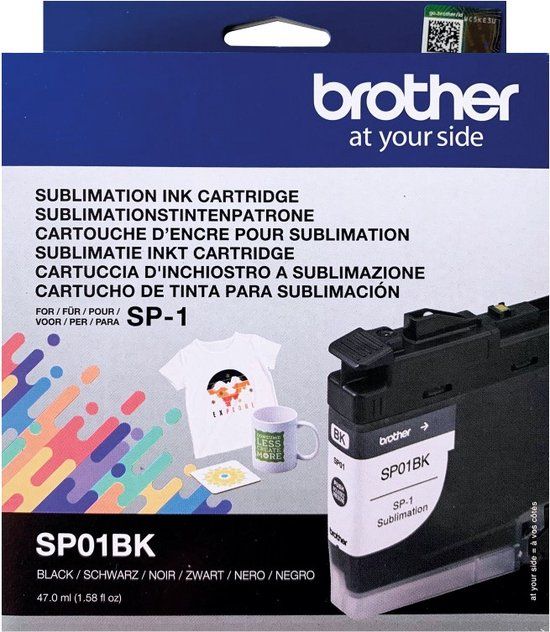 Brother SP01BK Inktcartridge Zwart