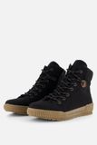 Rieker Veterboots Zwart Nubuck Dames Maat 36