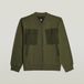 G-Star Veste pull tissée Olive Ombre