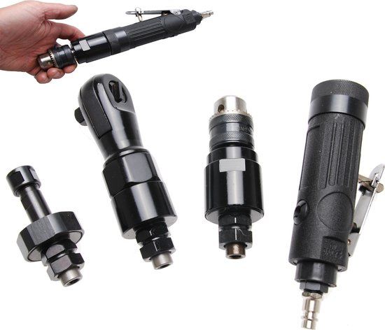 BGS 3262 | Lucht multitool met 3 verwisselbare koppen
