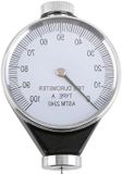 Wan GmbH Duromètre Caoutchouc - Appareil de mesure du duromètre - Test de matériaux - Mesure précise - 0-100 Degré - Argent