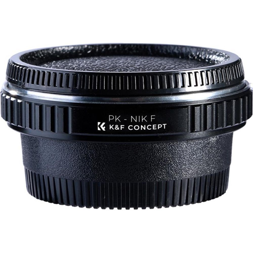 K&F Concept Lensadapter Pentax K - Nikon F (met glas)