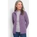 Goldner Fashion Geribd tricot jasje met ritssluiting - sering / gemêl. - Gr. 20