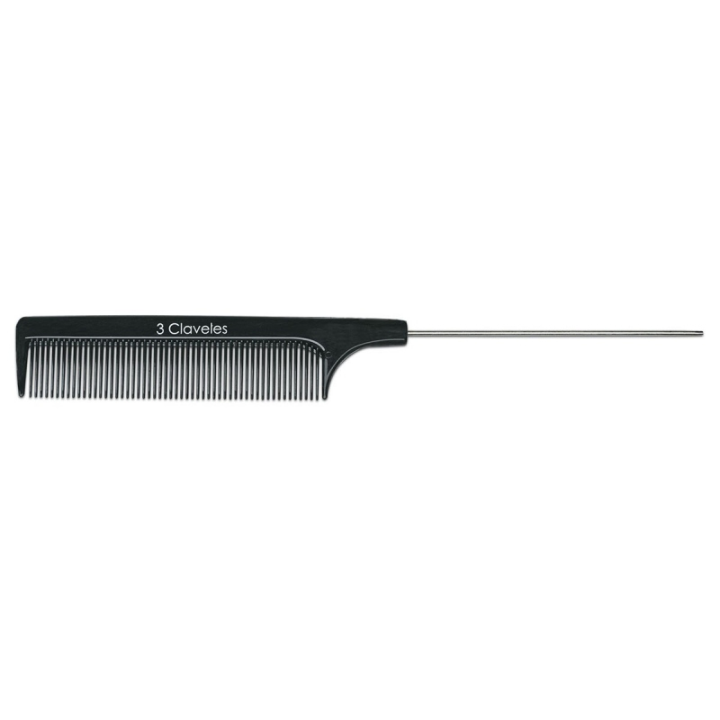 3 Claveles Metal Tail Comb